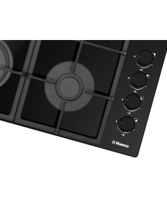 Купить Встраиваемая газовая варочная поверхность HANSA BHKS661830, автоподжиг, закаленное стекло  в E-mobi