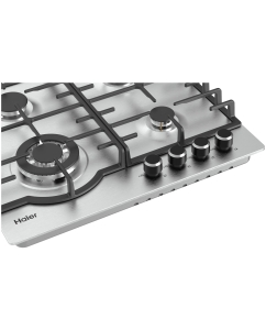 Купить Встраиваемая варочная панель газовая Haier HHX-M64RFX серебристый  в E-mobi