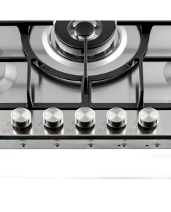 Купить Встраиваемая варочная панель газовая Delonghi NSL 575 X RUS серебристый  в E-mobi