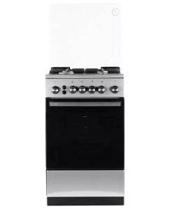 Купить Газовая плита De Luxe 5040.40Г (КР) ЧР-010 серебристый в E-mobi