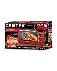 Купить Мини-печь Centek CT-1537-30 Red  в E-mobi