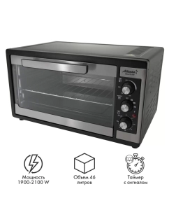 Купить Мини-печь Atlanta ATH-1406 Black  в E-mobi