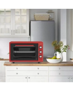 Купить Мини-печь DELVENTO D4407 красная в E-mobi