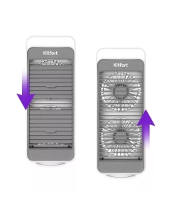 Купить Вентилятор настольный Kitfort КТ-421 белый  в E-mobi