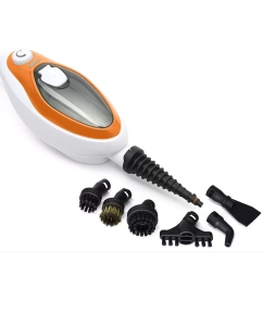 Купить Паровая швабра Kitfort KT-1004-3 белый, оранжевый  в E-mobi