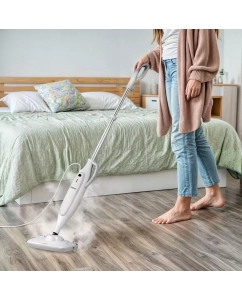 Купить Паровая швабра Kitfort КТ-3903 белый  в E-mobi