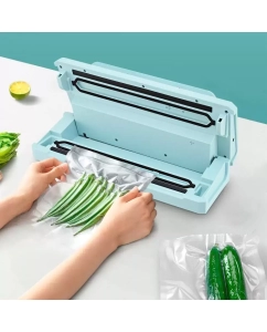 Купить Вакуумный упаковщик Kitfort КТ-1535 голубой  в E-mobi