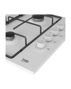 Купить Встраиваемая варочная панель газовая Beko HIGG 64123 SW белый  в E-mobi