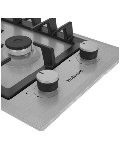 Купить Встраиваемая варочная панель газовая HotPoint HGMT 321 IX серебристый  в E-mobi