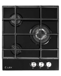 Купить Встраиваемая варочная панель газовая LEX GVG 431 BL черный в E-mobi