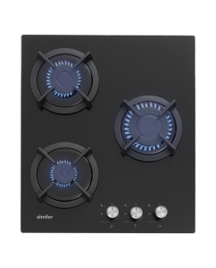 Купить Встраиваемая варочная панель газовая Simfer H45N30B416 черный в E-mobi