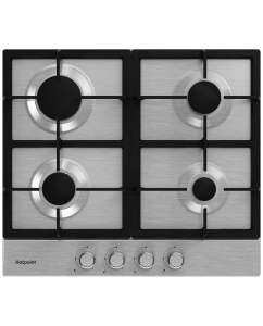 Купить Встраиваемая варочная панель газовая HotPoint HGMT 641 IX серебристый в E-mobi