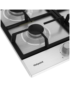 Купить Встраиваемая варочная панель газовая HotPoint HGMT 641 IX серебристый  в E-mobi