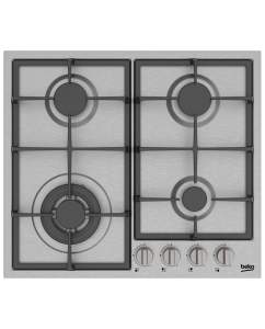 Купить Встраиваемая варочная панель газовая Beko HIYG 64225 SXO серебристый в E-mobi