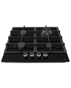 Купить Встраиваемая варочная панель газовая Haier HHX-M64CWB черный в E-mobi