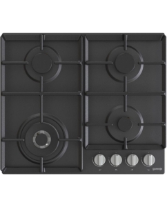 Купить Встраиваемая варочная панель газовая Gorenje GW641EXB черный в E-mobi