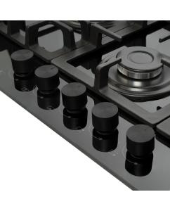 Купить Встраиваемая варочная панель газовая Delonghi 7GW NB черный  в E-mobi