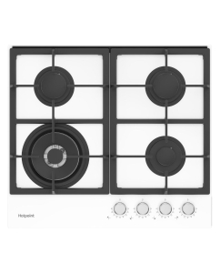 Купить Встраиваемая варочная панель газовая HotPoint HGS 62F/WH белый в E-mobi