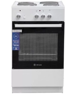 Купить Электрическая плита De Luxe 5003.18 Э белый в E-mobi