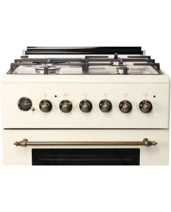 Купить Комбинированная плита NordFrost GE 6162 YR бежевый  в E-mobi