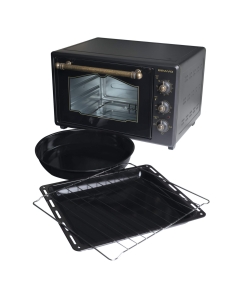 Купить Мини-печь Bravo FO-38R черный  в E-mobi