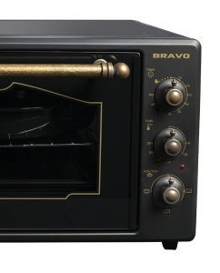 Купить Мини-печь Bravo FO-38R черный  в E-mobi