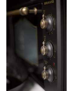 Купить Мини-печь Bravo FO-38R черный  в E-mobi