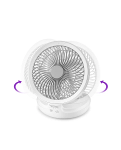 Купить Вентилятор ручной Kitfort КТ-407 белый  в E-mobi