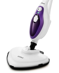 Купить Паровая швабра Kitfort KT-1004-4 белый, фиолетовый  в E-mobi