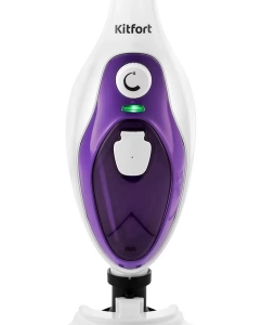 Купить Паровая швабра Kitfort KT-1004-4 белый, фиолетовый  в E-mobi