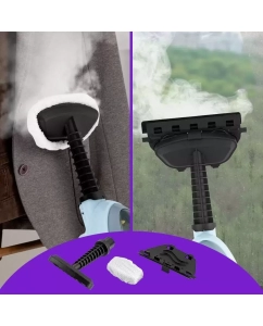 Купить Паровая швабра Kitfort КТ-1044 белый, голубой  в E-mobi