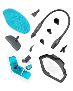 Купить Паровая швабра Kitfort KT-1003 белый, голубой  в E-mobi