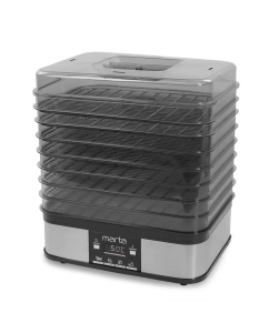 Купить Сушилка для овощей и фруктов Marta MT-FD1887A серебристый, черный в E-mobi