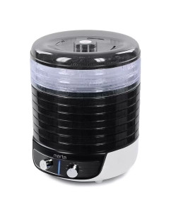 Купить Сушилка для овощей и фруктов Marta MFD-8010PS Black, White в E-mobi