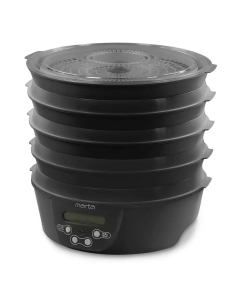 Купить Сушилка для овощей и фруктов Marta MT-FD1888C black в E-mobi