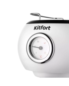 Купить Рожковая кофеварка Kitfort КТ-7219 белый  в E-mobi