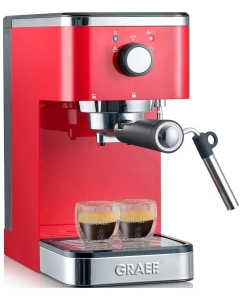 Купить Рожковая кофемашина Graef Salita ES 403 красный  в E-mobi