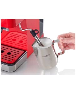 Купить Рожковая кофемашина Graef Salita ES 403 красный  в E-mobi