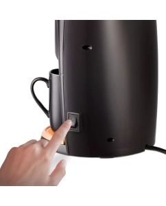 Купить Кофеварка капельного типа Kitfort КТ-7399 черный, оранжевый  в E-mobi