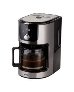 Купить Кофеварка капельного типа Kitfort КТ-782 черный, серебристый в E-mobi