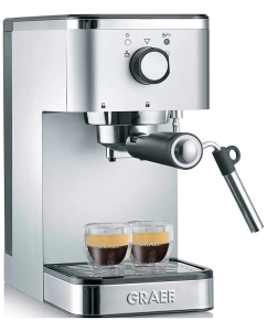 Купить Рожковая кофемашина Graef Salita ES 400 серебристый в E-mobi