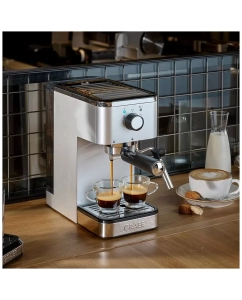 Купить Рожковая кофемашина Graef Salita ES 400 серебристый  в E-mobi