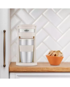 Купить Кофеварка капельного типа Kitfort КТ-7317 бежевая  в E-mobi