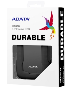 Купить Внешний жесткий диск ADATA DashDrive Durable HD330 2ТБ (AHD330-2TU31-CBK)  в E-mobi
