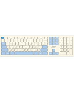 Купить Комплект клавиатура и мышь ACER OCC205 ZL.ACCEE.00C в E-mobi