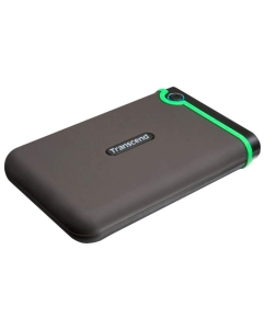 Купить Внешний диск HDD Transcend StoreJet 2TB Green/Black (TS2TSJ25M3)  в E-mobi
