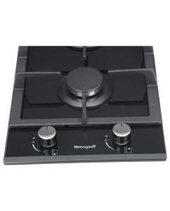 Купить Встраиваемая варочная панель газовая Weissgauff HGG 320 BGh черный  в E-mobi