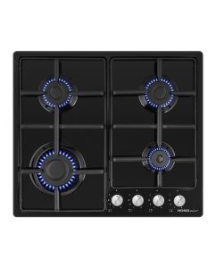 Купить Встраиваемая варочная панель газовая HOMSair HGE643BK черный в E-mobi