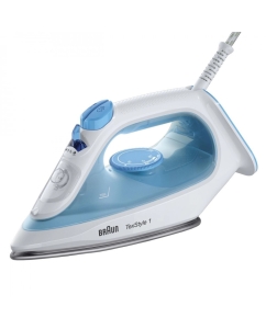 Купить Утюг Braun TexStyle 1 SI1050BL белый, голубой в E-mobi
