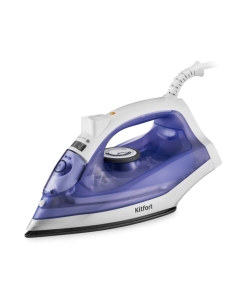 Купить Утюг Kitfort KT-2603 синий, белый в E-mobi